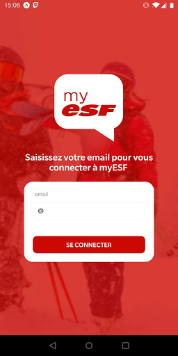 Android application my esf screenshort