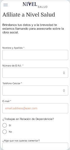 Nivel Salud App