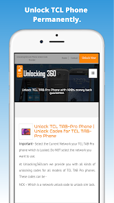 Imágen 13 Unlock TCL Phone – All Models android