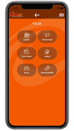 Osage Casino Hotel Screen 3