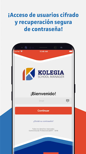 Kolegia School Manager Screen 3