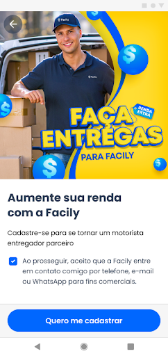 Facily Driver Screen 2
