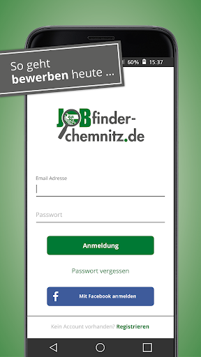 Android application JOBfinder-chemnitz.de screenshort