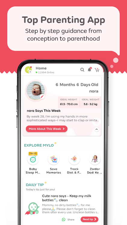 Mylo Pregnancy & Parenting App - 1.06.35 - (Android)