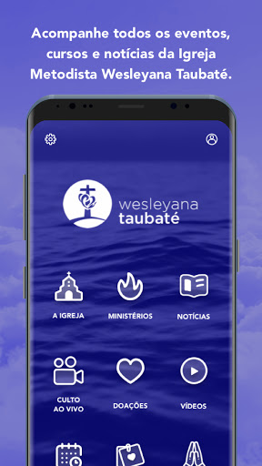 Android application Wesleyana Taubaté screenshort