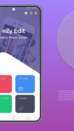 Screenshot of eZy Edit: Batch Photo Editor