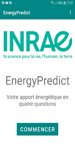 Android application EnergyPredict screenshort