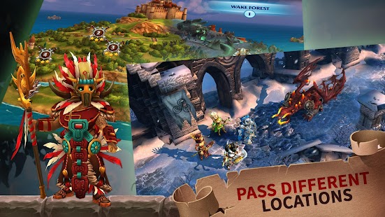 Forge of Glory: Match3 MMORPG & Action Puzzle Game Screenshot