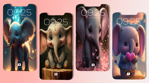 Cute Elephant Wallpaper Animal Screen 2