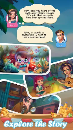 Game screenshot Island Retreat:Merge & Manage hack