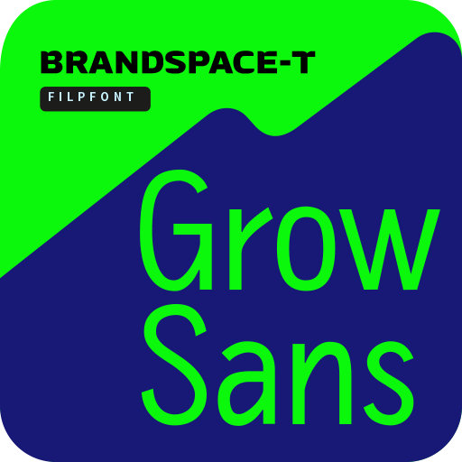 BST GrowSans™ Latin Flipfont logo