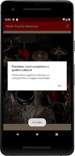 Slide Puzzles Drums Screen 2