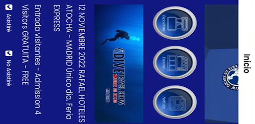 Android application Dive Travel Show screenshort