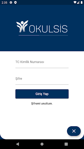 Android application Okulsis Mobil screenshort