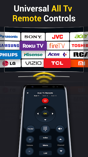 Android application Remote Control for TV screenshort