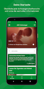 AOK Schwanger - Schwangerschaft gesund leben Screenshot