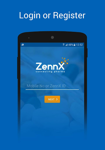 Android application ZennX Retailer screenshort
