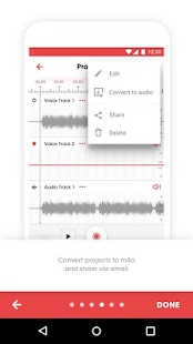 Topline: Audio Recording App b Screenshot