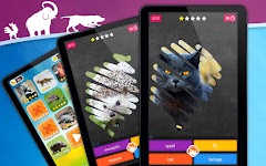 screenshot of Scratch Game: Animals Quiz