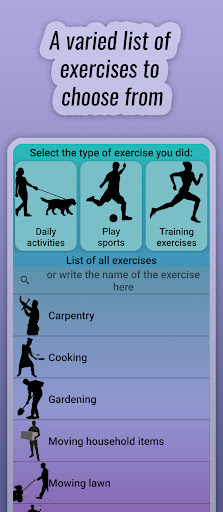 Burned Calories By Exercise Screenshot 2 - AppWisp.com