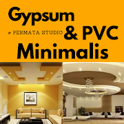 Desain Plafon Gypsum & PVC Rumah Minimalis