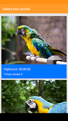 Parrot Jigsaw Puzzle - Screenshot 4