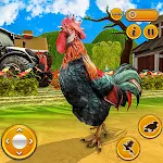 Cover Image of Download Talking Rooster: Chicken Games  APK