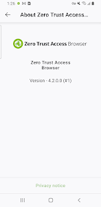 ZeroTrustAccess Secure Browser