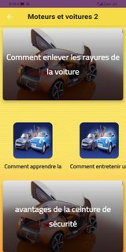 Le monde des voitures et des moteurs