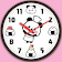 Analog Clock Mochi Mochi Panda icon