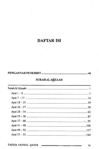 Kitab Tafsir Fathul Qadir 9 Screen 2