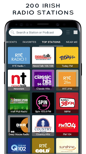 Radio Ireland - FM Radio Screenshot 1 - AppWisp.com
