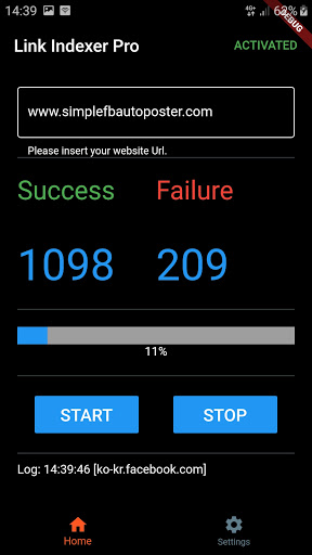 Link Indexer Pro, website indexer tool