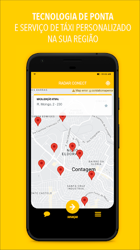 Android application Radar Conect screenshort