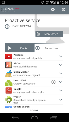 CONAN mobile Screen 3