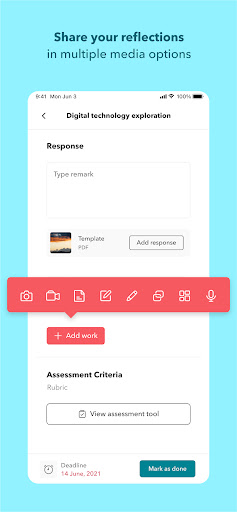 Screenshot of Toddle Student