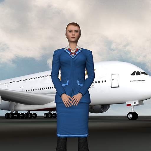 Airport Hostess Air Staff Laai af op Windows