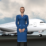 Cover Image of Télécharger Personnel de l'Air Hôtesse de l'Aéroport  APK