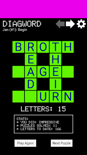 Diagword Screen 3