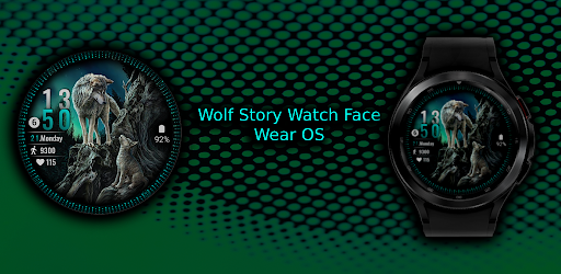 Wolf Story Watch Face Wear OS