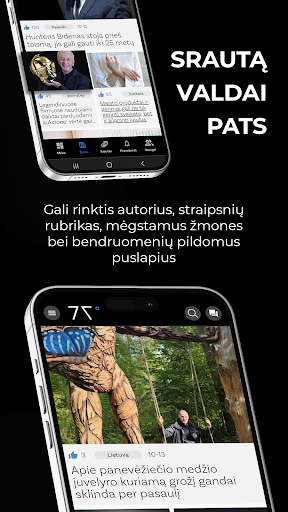 Android application 77.lt screenshort