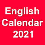 Cover Image of Download English Calendar 2021 1 APK