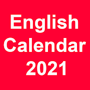 2021 Calendar English