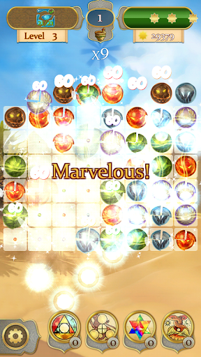 Wizard and Genie Match 3 Stars