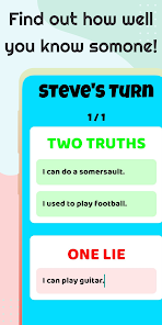 Two Truths and a Lie 1.0 APK + Mod (Unlimited money) for Android