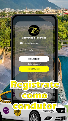 Android application Taxi Digho Conductor screenshort