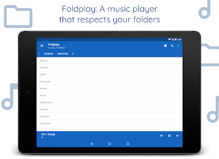 Foldplay: Folder Music Player Screenshot