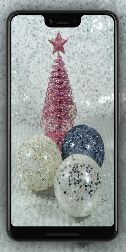 Shimmer Glow-Glitter Wallpaper