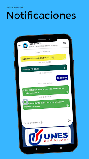 Android application Unes Padres screenshort