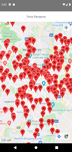 Trova Tamponi Farmacie Screen 2